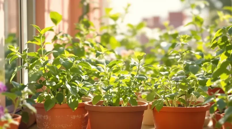 阳台小花园浇水日常（蜜桃热播）视频封面